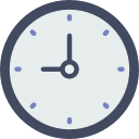 icon of a clock